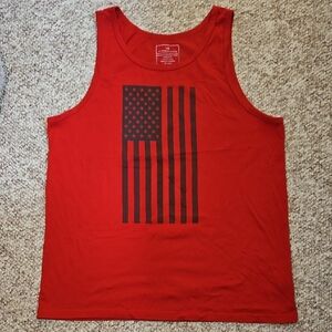 LG Red Cotton Blend Apparel